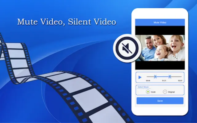 Mute Video, Silent Video android App screenshot 0