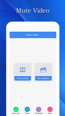 Mute Video, Silent Video android App screenshot 4